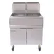 Frymaster MJ240 Multiple Battery Gas Fryer w/ (2) 40-lb Frypots, Floor Model, Millivolt Controls 1 image