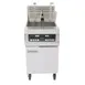 Frymaster RE180-21 Full Pot Floor Model Electric Fryer w/ Open Pot Design, 2 Twin Baskets, 80-lbs. Fat 1 image