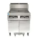 Frymaster SCFHD260G Multiple Battery Gas Fryer w/ (2) 80-lb Frypots, Built-In Filter, Twin Baskets 1 image