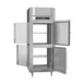 Victory FS-1D-S1-EW-PT-HD-HC 31" 1-Section Pass-Thru Freezer, 4 Half Solid Doors, 26 cu. ft., Stainless Steel, Top Mounted 4 image