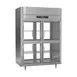 Victory FS-2D-S1-EW-PT-HG-HC 58" 8-Half Glass Door Pass-Thru Freezer, Top Mounted, 53 cu. ft. 1 image