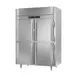 Victory FS-2D-S1-EW-PT-HD-HC 58" 8-Half Solid Door Pass-Thru Freezer, 2-Section, Top Mounted, 53 cu. ft. 3 image