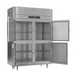 Victory FS-2N-S1-HD-HC 58" 4-Half Solid Door Reach-In Freezer, Top Mounted, 41 cu. ft., Stainless Steel 4 image