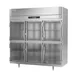 Victory FS-3D-S1-HG-HC 77.75" 3-Section Reach-In Freezer, 6 Half Glass Doors, Top Mounted, 68 cu. ft., Stainless Steel 3 image