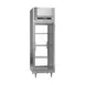 Victory FSA-1D-S1-PT-G-HC 27" 2-Glass Door Pass-Thru Freezer, Top Mounted, 23 cu. ft., Stainless Steel Exterior, Aluminum Interior 1 image