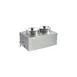 Uniworld FW-1002DV Countertop Food Pan Warmer w/ (2) 8-Qt. Inserts & Lids, Thermostatic Control 1 image