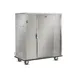 FWE A-120 55"-60" 1-Door Solid Heated Holding Cabinet, 120 Plate Capacity, 20‑Gauge Stainless Steel 1 image