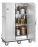 FWE A-144 1Sec 1-Door Heated Hold Cabinet, 144 Plate Capacity, 3 Shelves, Controls, 6" Casters, Heat 1 image