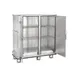 FWE A-180-2 2-Door Heated Cabinet, 180‑Plate, 67"‑72" Height, Stainless, Thermo Ctrl, 6" Casters 3 image