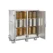 FWE A-180-2 2-Door Heated Cabinet, 180‑Plate, 67"‑72" Height, Stainless, Thermo Ctrl, 6" Casters 4 image