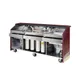 FWE AS-BBC-8 Architectural Series 100 lb. Ice Bin Removable Speed Rack-96" Portable Bar 1 image