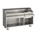 FWE BBC-6 50 lb. Ice Bin Removable Speed Rack-72" Portable Bar-Laminate Front & Side Panels 1 image