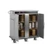 FWE BT-120-XL Cabinet, 55"-60" H, 2-Door Solid, 96-120 Plate Capacity, Heat Controls, 6" Casters 4 image