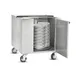FWE DC-252-12 Stainless Steel Unheated Dish Storage Cart, 252 Plate 12" Capacity, Silver 1 image