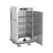 FWE E-480-XL Heated Banquet Cabinet - 48 Plates, 61"-66" Height, Electric, Steel, Drawer 6" Casters 3 image