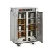 FWE E-720 1-Section 2-Door Holding Cabinet, 61"-66" Height, 72 Plate Capacity, Electric Forced Air 3 image