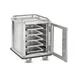 FWE ETC-1520-10 Stainless Steel 10 Tray Mobile Patient Meal Delivery Cart 3 image