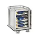 FWE ETC-1520-10 Stainless Steel 10 Tray Mobile Patient Meal Delivery Cart 4 image