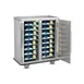 FWE ETC-16 Stainless Steel 16 Tray Mobile Patient Meal Delivery Cart 3 image