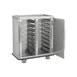 FWE ETC-16 Stainless Steel 16 Tray Mobile Patient Meal Delivery Cart 4 image