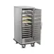 FWE ETC-1826-16 16 Pan Stainless Steel Bun / Food Pan Enclosed Transport Cabinet w/ 3" Bottom Load Slides 3 image