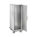 FWE ETC-1826-19 19 Pan Stainless Steel Bun / Food Pan Enclosed Transport Cabinet w/ 3" Bottom Load Slides 3 image