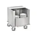 FWE HDC-200-11 Stainless Steel Insulated Enclosed Heated Dish Storage Cart for 11" Diameter Plate 3 image
