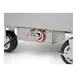 FWE HDC-200-11 Stainless Steel Insulated Enclosed Heated Dish Storage Cart for 11" Diameter Plate 6 image