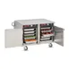 FWE HLC-10 Heated Holding Cabinet, 2-Compartment, Stainless Steel, 10-GN 1/1 Pan Capacity, Undercounter, Solid Door 4 image