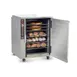 FWE HLC-1717-11-UC Undercounter 1‑Door Solid Cabinet, 11 Shelves, 17" Pizza Radiant Stainless Steel 1 image
