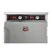 FWE HLC-1826-8-8 2-Compartment Heated Holding Cabinet, 32x14"x18" Pan Capacity, Stainless Steel, Dutch Door, Mobile 5 image