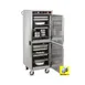 FWE HLC-2127-9-9 Heated Holding Cabinet, 2-Compartment, 73" H, Stainless Steel, (36) 12"x20" Pans 4 image
