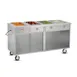 FWE HLC-4W6-1-DRN 68" Handy Line Serving Cabinet, (4) Wells 3 image