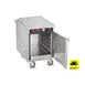 FWE HLC-5 Handy Line Heated Holding Cabinet, 1-Section, 1-Door, Solid Door, 25-3/4"H, Stainless Steel, Mobile 4 image