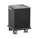 FWE IC-200 Stainless Steel Mobile Ice Bin, 200 lb, Black 4 image