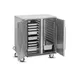 FWE MT-1220-20 Mobile Heated Holding Cabinet, 2-Door, Solid Door, 20 12"x20" Pan Capacity, Stainless Steel 5 image
