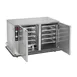 FWE MT-1826-14 2-Section 2-Door Heated Holding Cabinet, Stainless Steel, 12-Pan (12" x 20") Capacity, Adjustable Slides 4 image