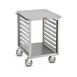 FWE OTR-15-MSWT Equipment Stand with Wing Table, Mobile, 25-1/2"W, (15) Slides 1 image