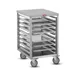 FWE OTR-17-MS Equipment Stand, Mobile, 21-1/2"W, (17) Universal Slides 3 image