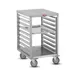 FWE OTR-17-MS Equipment Stand, Mobile, 21-1/2"W, (17) Universal Slides 4 image