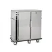 FWE P-120-2 Full Height 2-Door Solid Heated Holding Cabinet, 120 Plate Capacity, Stainless Steel 1 image