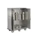 FWE P-144-2 Heated Banquet – 2‑Door Steel, 67”‑72” H, 144‑Plate, Thermo‑Humid, 3 Shelves, 6” Casters 3 image