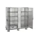 FWE P-200-2-XL Full 2-Door Heated Cabinet, 200 Plate Capacity, Humidity, 4 Shelves, 6" Casters 5 image