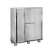 FWE P-200 1-Section 2-Door Solid Heat Banquet Cabinet 67"–72" Height, 200 Plate Capacity, Stainless 1 image