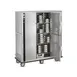 FWE P-200 1-Section 2-Door Solid Heat Banquet Cabinet 67"–72" Height, 200 Plate Capacity, Stainless 3 image