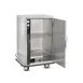 FWE P-48 1-Door Heated Banquet Cabinet, 48‑Plate Capacity, Stainless Steel, Controls, 6" Casters 4 image