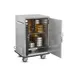 FWE P-48-XL Height 1-Door Solid Cabinet, 48 Plates, 49"-54" Height, Stainless, Humidity Controls 4 image