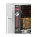 FWE P-60 55"-60" 1-Door Heated Banquet Cabinet, 60 Plate Capacity, Thermostat Control, 6" Casters 5 image
