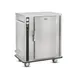 FWE P-72 1Sec 1-Door Banquet Cab 49"-54" H 72 Plate Capacity Stainless Electric Controls 6" Casters 1 image