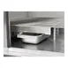 FWE P-72 1Sec 1-Door Banquet Cab 49"-54" H 72 Plate Capacity Stainless Electric Controls 6" Casters 6 image
